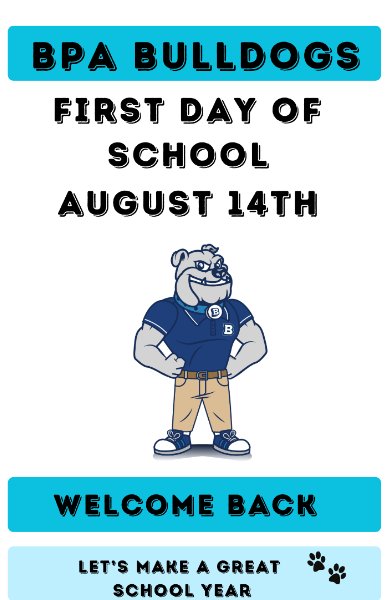 First Day of School